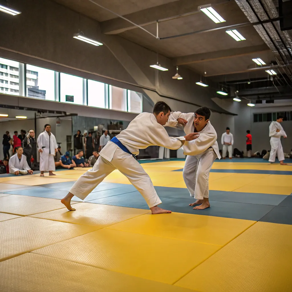 Judo Training Session